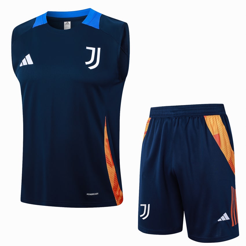 Debardeur Short Juventus Homme 2024 2025 Bleu Foncé | Foot Sport