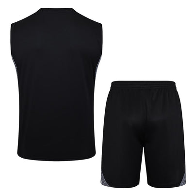 Debardeur Short Real Madrid Homme 2025 2026 Noir Sombre