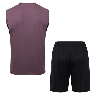 Debardeur Short Real Madrid Homme 2025 2026 Rose