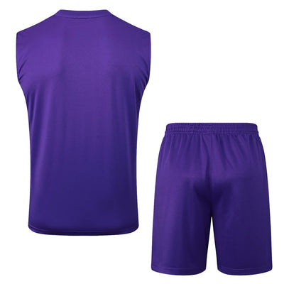 Debardeur Short Real Madrid Homme 2025 2026 Violet