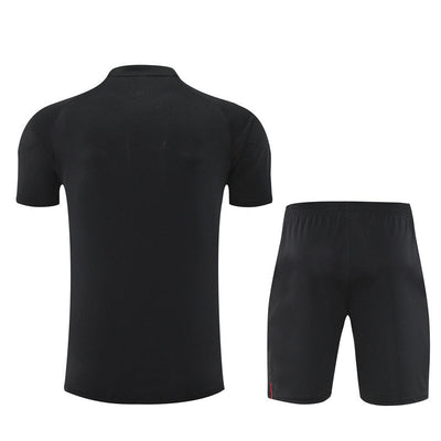 Ensemble Maillot Short Ajax Amsterdam Homme/Enfant 2025 2026 Noir | Foot Sport