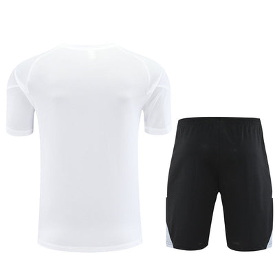 Ensemble Maillot Short Allemagne Homme/Enfant 2025 2026 Blanc | Foot Sport