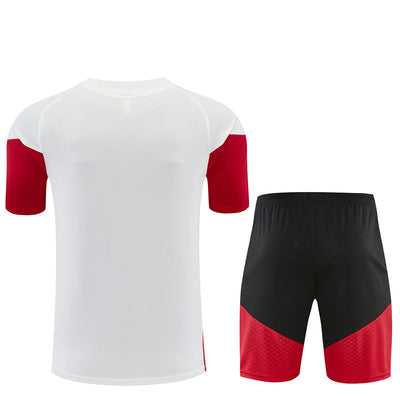 Ensemble Maillot Short Allemagne Homme/Enfant 2026 2027 Blanc