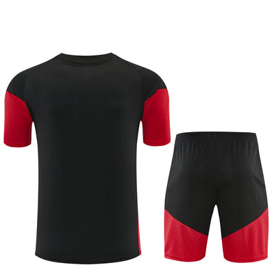 Ensemble Maillot Short Allemagne Homme/Enfant 2026 2027 Noir