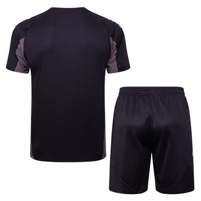 Kit Maillot Short Pre-Match Arsenal Homme 2024 2025 Noir/Beige | Foot Sport
