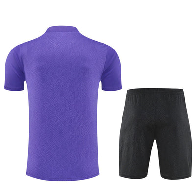 Ensemble Maillot Short Barcelone Homme/Enfant 2025 2026 Violet