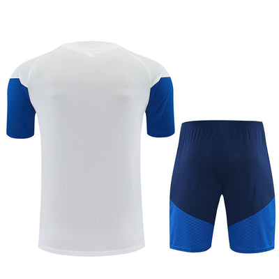 Ensemble Maillot Short Colombie Homme/Enfant 2026 2027 Blanc