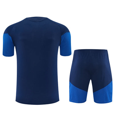 Ensemble Maillot Short Colombie Homme/Enfant 2026 2027 Royal Bleu