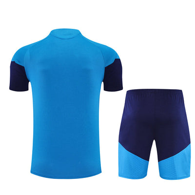 Ensemble Maillot Short Espagne Homme/Enfant 2026 2027 Bleu