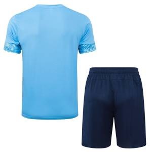 Ensemble Maillot Short Manchester City Homme 2025 2026 Bleu Ciel