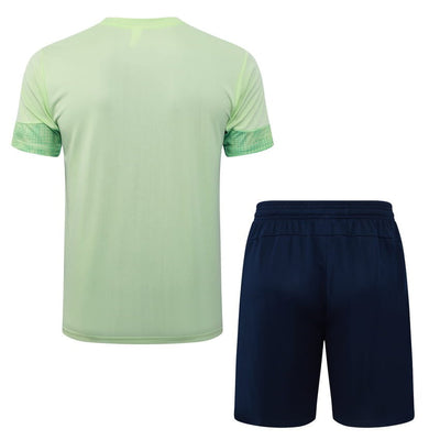 Ensemble Maillot Short Manchester City Homme/Enfant 2025 2026 Vert