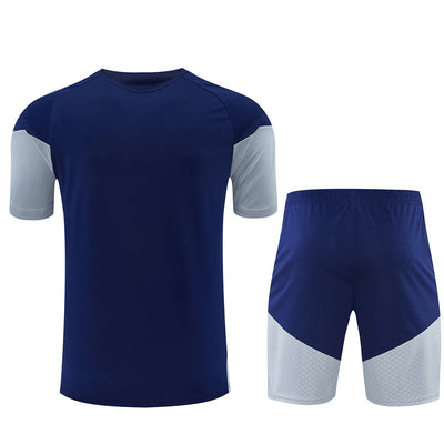 Ensemble Maillot Short Real Madrid Homme/Enfant 2026 2027 Royal Bleu