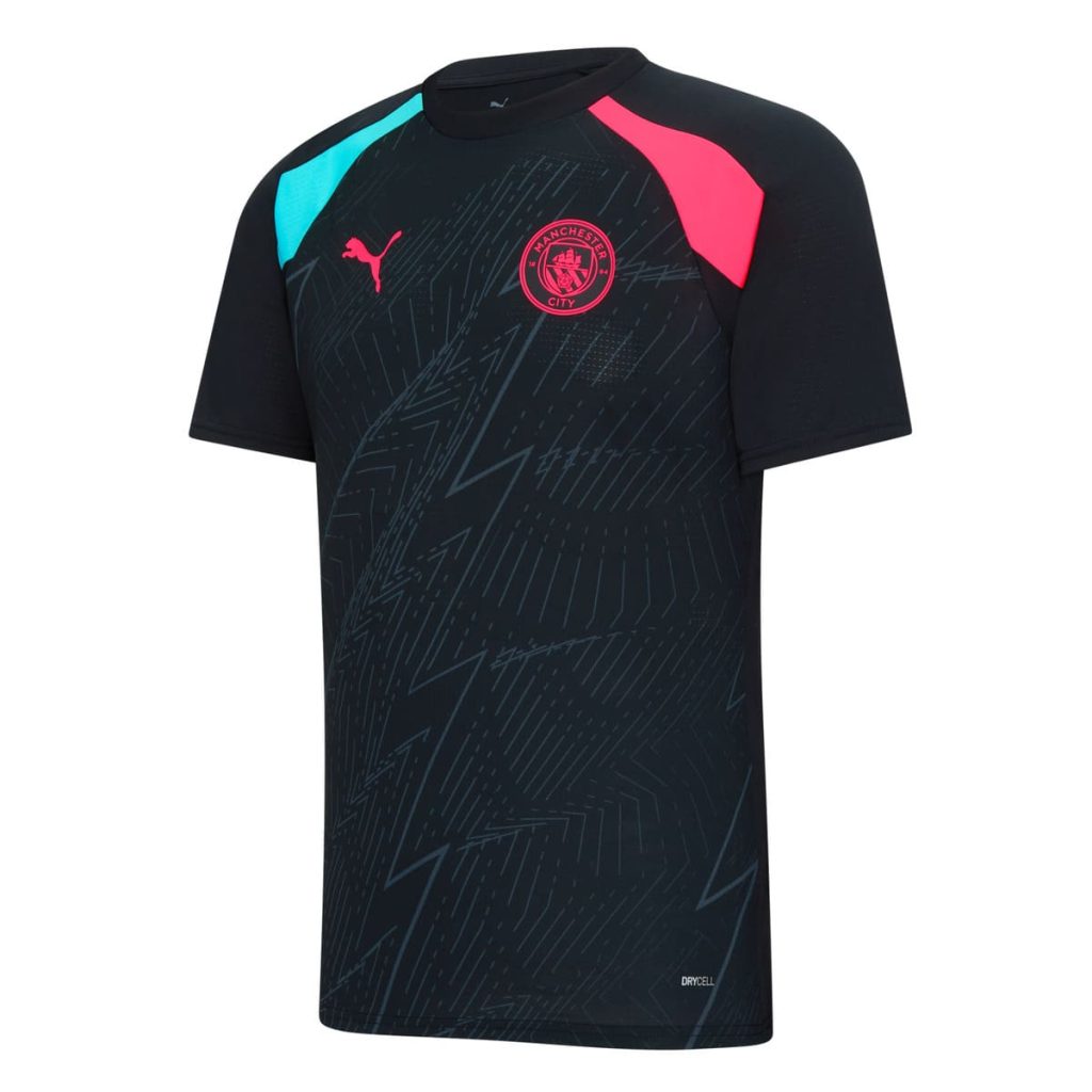 Maillot Training Manchester City Homme/Enfant 2024 Noir | Foot Sport