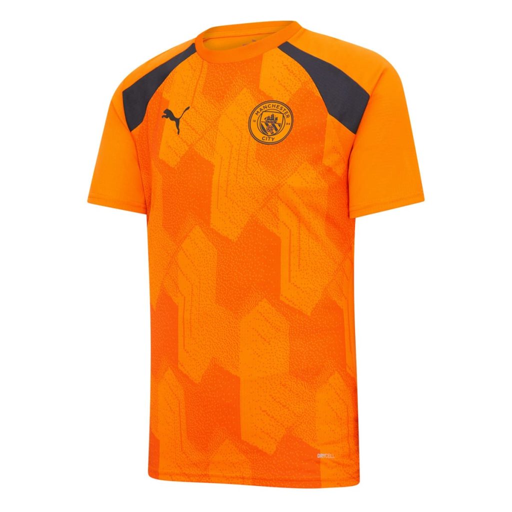 Maillot Training Manchester City Homme/Enfant 2024 Orange | Foot Sport