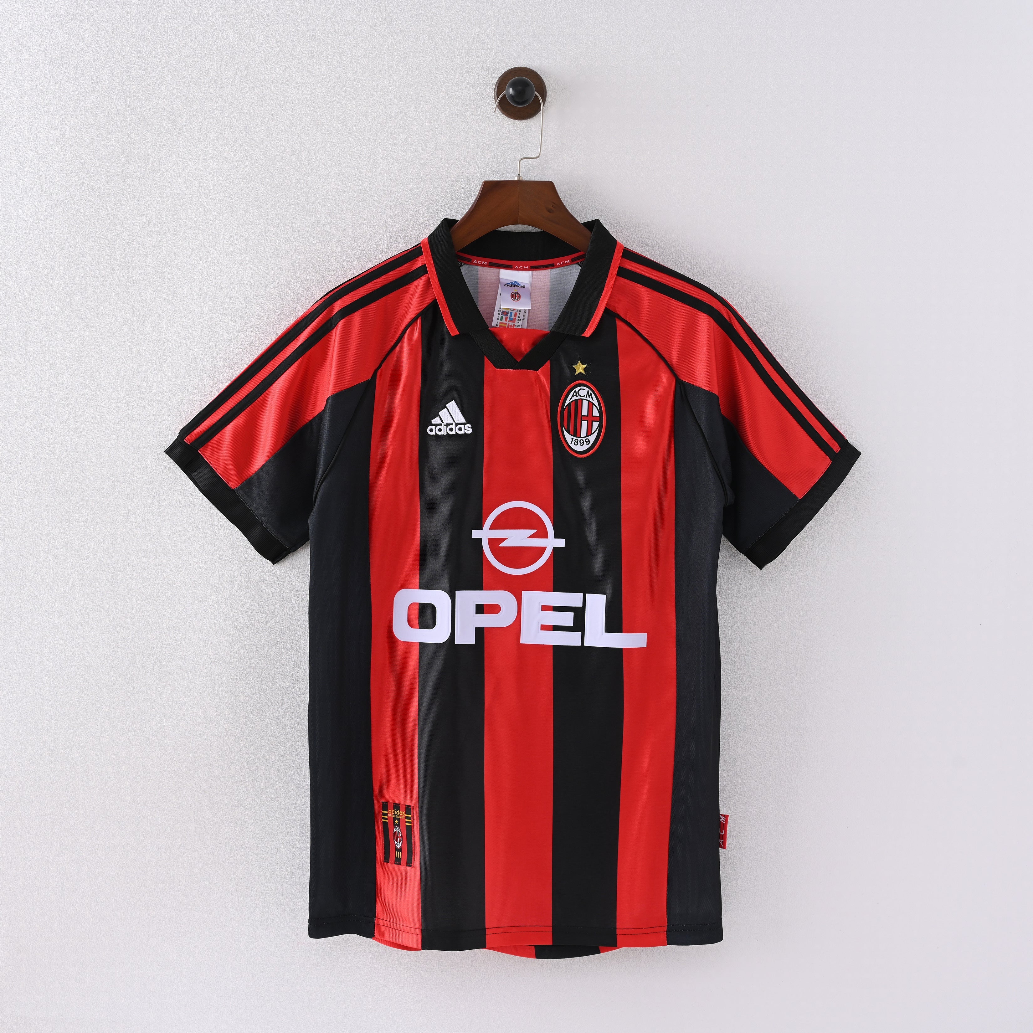 Maillot AC Milan Retro Vintage 1998-1999 Domicile Homme | Foot Sport