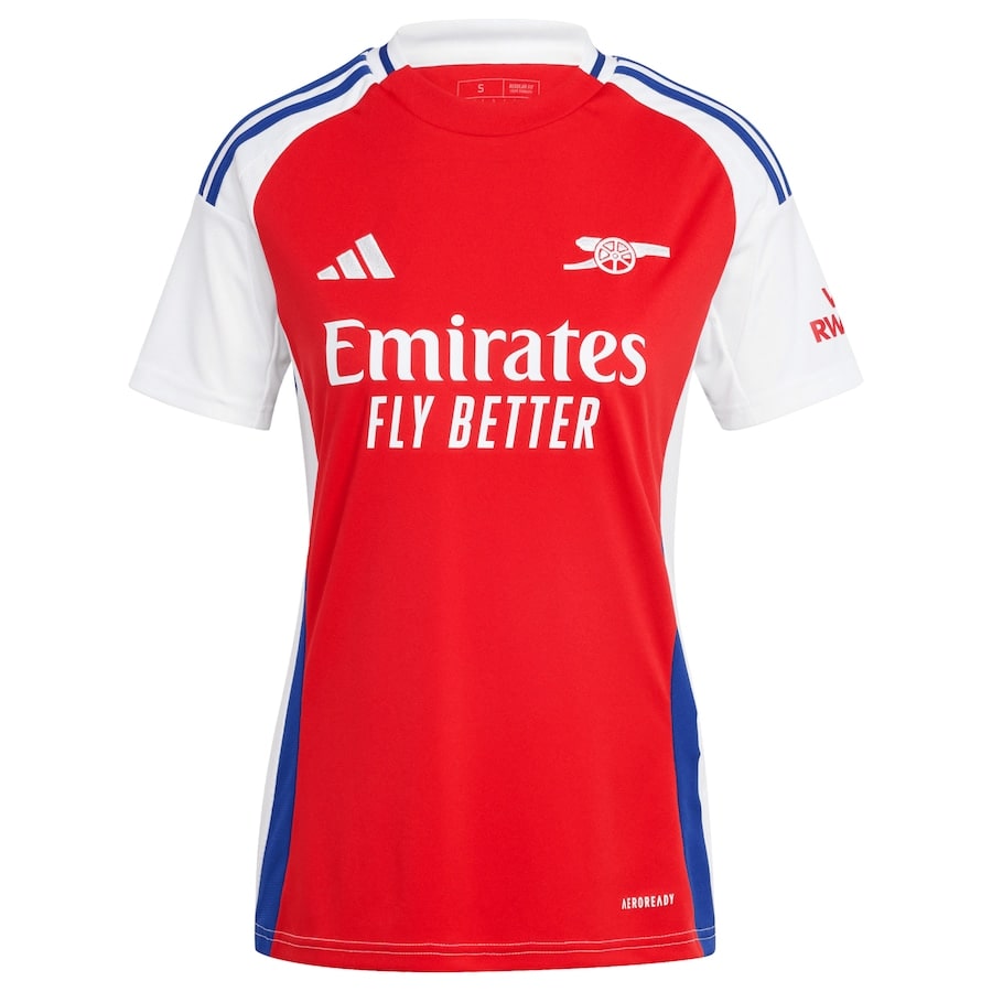 Maillot Arsenal Domicile Femme 2024 2025 Rouge | Foot Sport