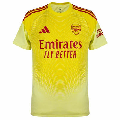 Maillot Arsenal Raya Domicile Gardien Jaune Homme 2025 2026