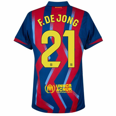 Maillot Barca Fourth F.De Jong 21 Homme 2025 2026 | Foot Sport