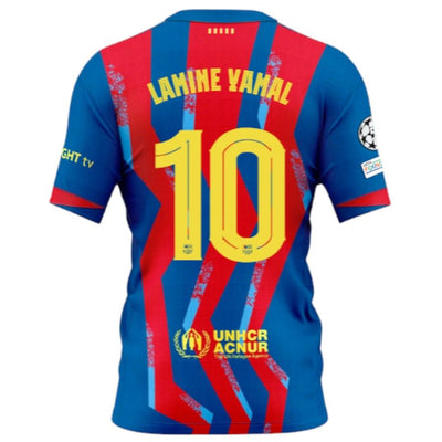 Maillot Barca Lamine Yamal 10 Fourth Homme 2025 2026