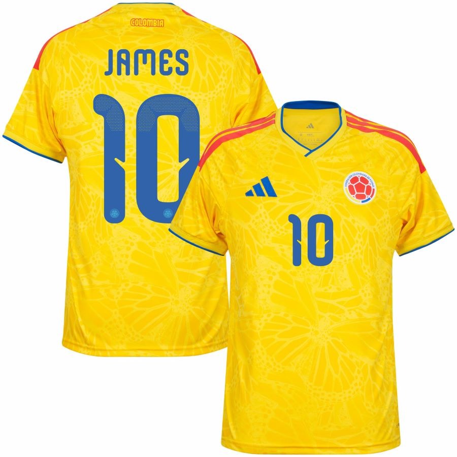 Maillot Colombie James Homme Domicile Coupe du Monde 2026 2027