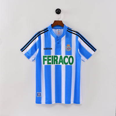 Maillot Déportivo de La Corogne Retro Vintage 1997-1998 Domicile Homme