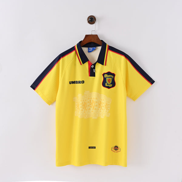 Maillot Ecosse Retro Vintage 1998 Exterieur Homme