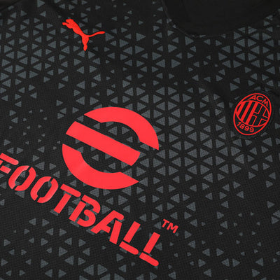 Maillot Training Milan AC Noir Homme/Enfant 2023-2024 | Foot Sport