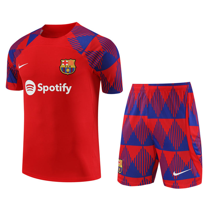 Maillot Training Barcelone Rouge Homme/Enfant 2023-2024 | Foot Sport