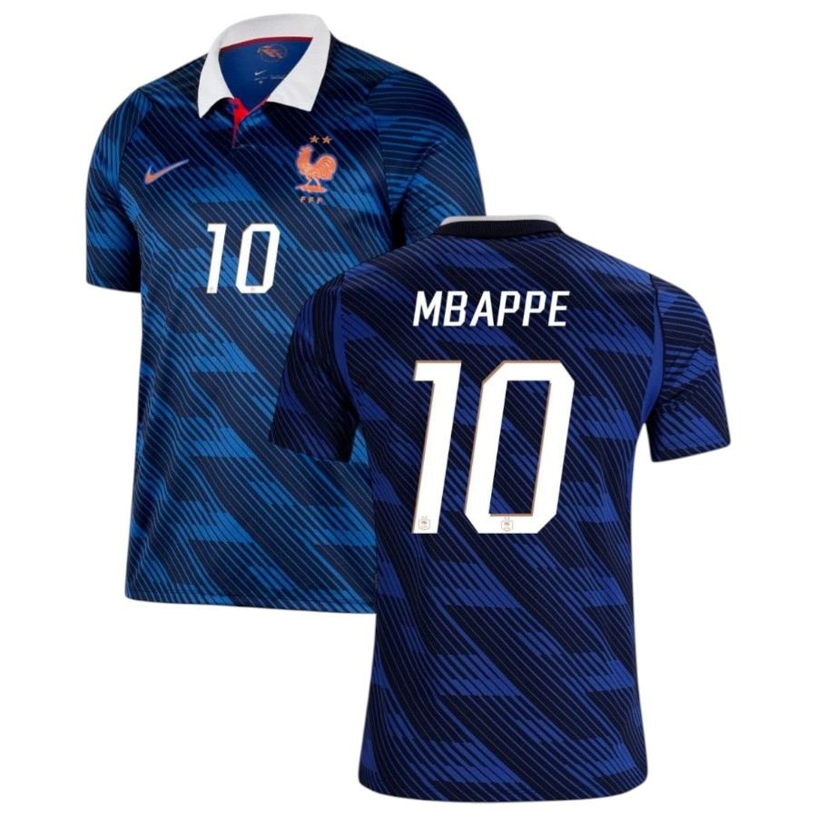 Nouveau Maillot Equipe de France Mbappe Domicile Coupe du Monde 2026 Homme