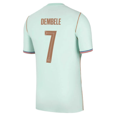 Nouveau Maillot France Dembele Exterieur Vert Coupe du Monde 2026 Homme