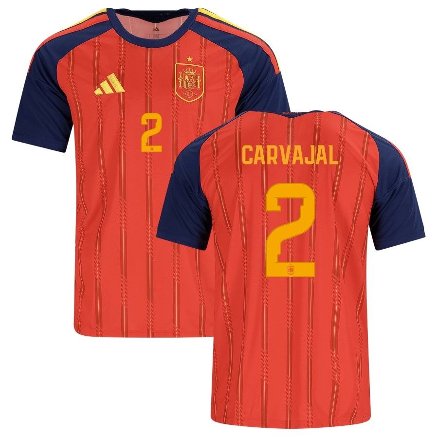 Maillot Espagne Carvajal Homme Domicile 2026 2027