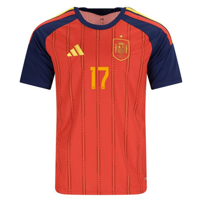 Maillot Espagne Williams Jr Homme Domicile 2026 2027
