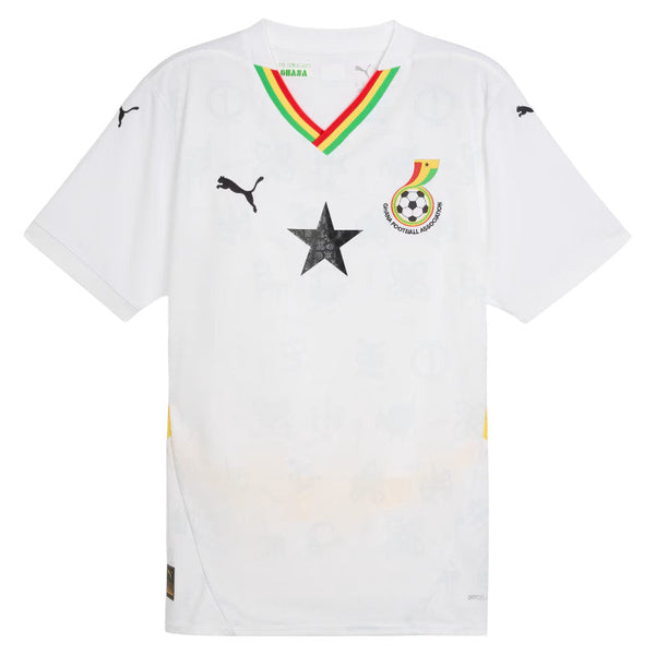 Maillot Ghana Domicile Homme 2024 2025 | Foot Sport