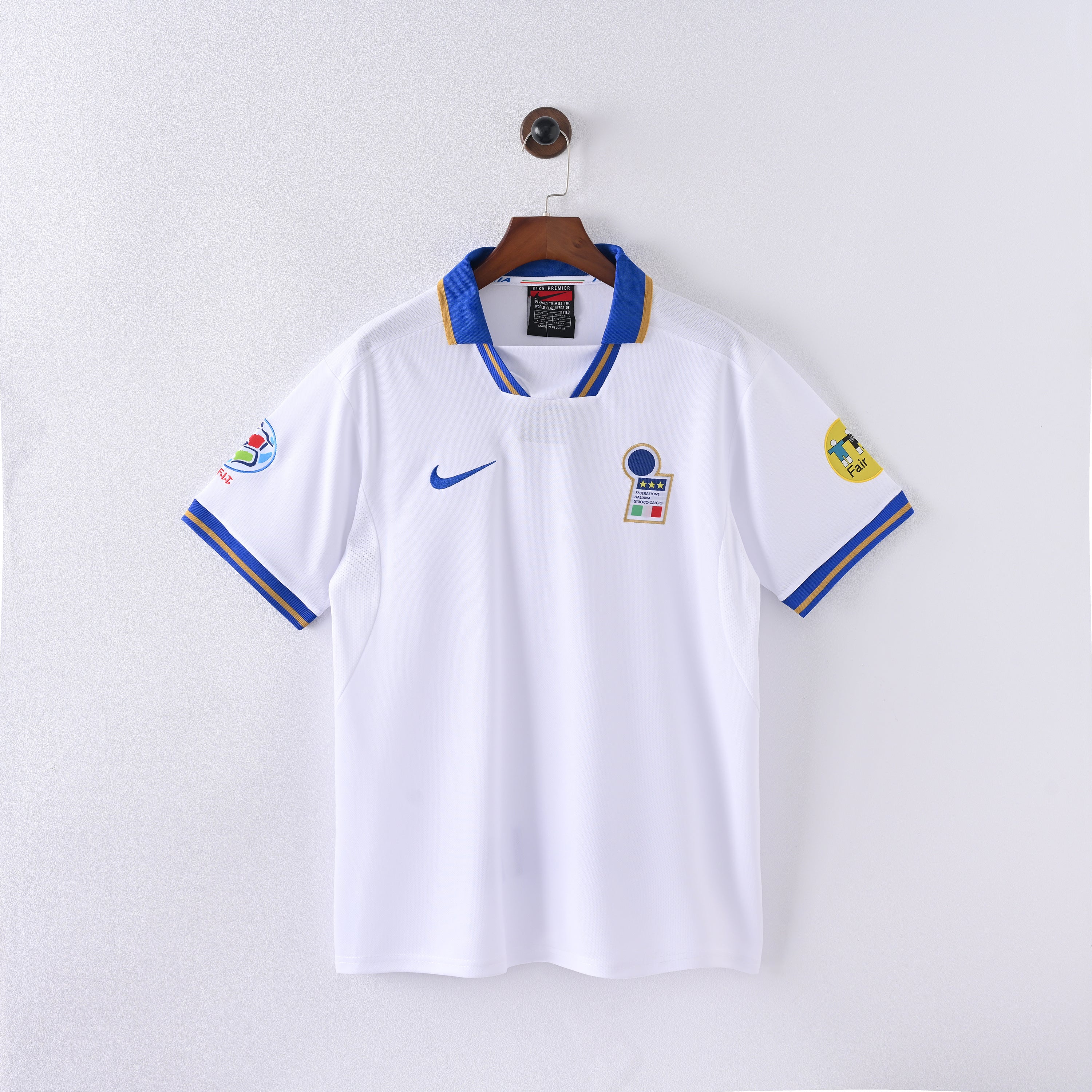 Maillot Italie Retro Vintage 1996 Exterieur Homme