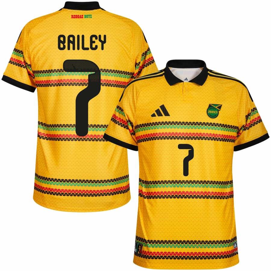 Maillot Jamaique x Bob Marley Domicile Homme 2026 2027 Bailey