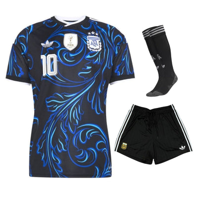 Maillot Argentine Messi 3 étoiles Enfant Exterieur 2026 2027