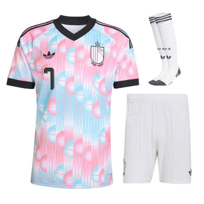 Maillot Belgique Kit Enfant De Bruyne Exterieur 2026 2027