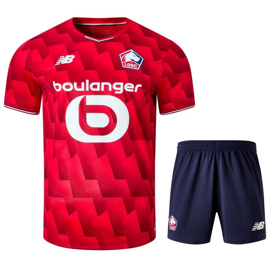 Maillot Kit Enfant Lille Domicile 2025 2026 | Foot Sport