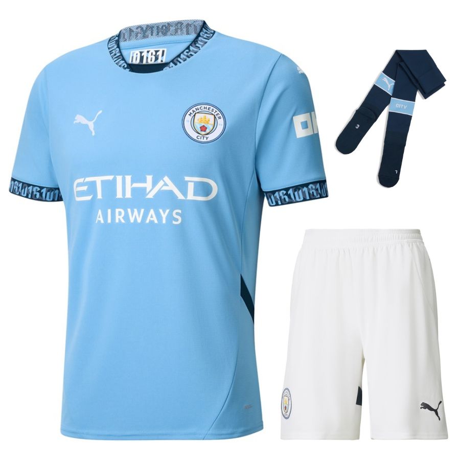 Maillot Enfant Manchester City Domicile 2024 2025 | Foot Sport