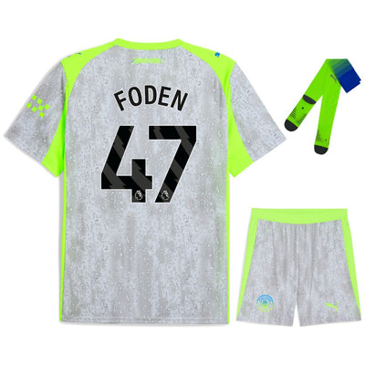 Maillot Kit Enfant Manchester City Third 2025 2026 | Foot Sport