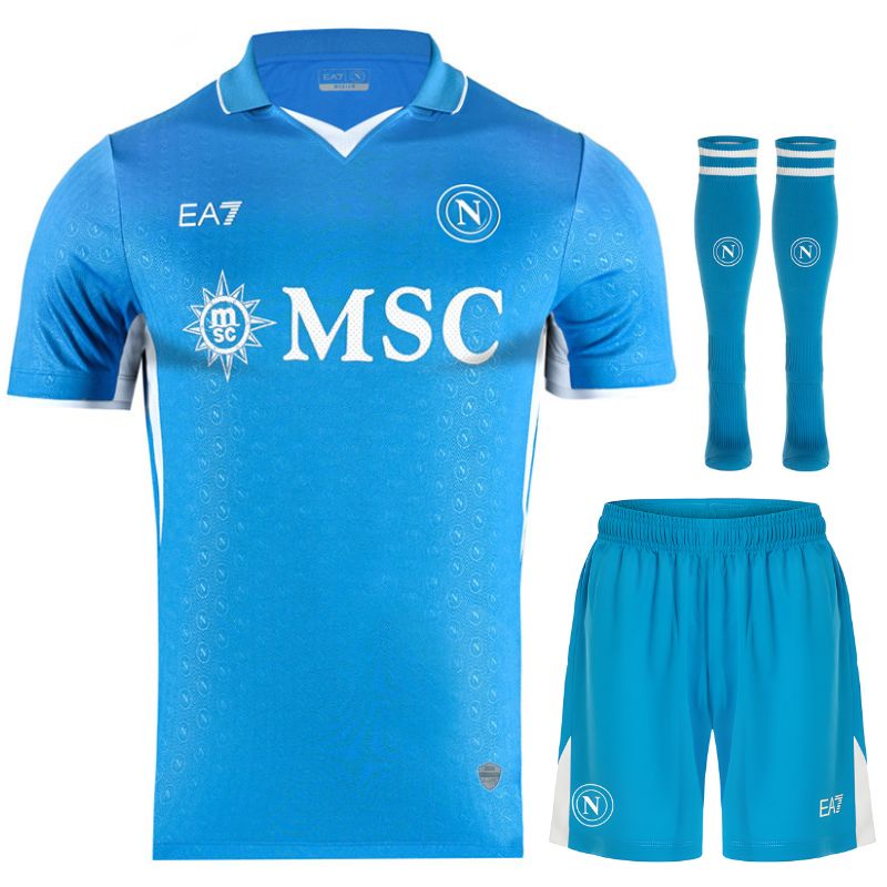 Maillot Kit Enfant Naples Domicile 2024-2025 | Foot Sport