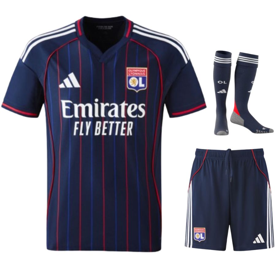 Maillot Lyon OL Kit Enfant Exterieur 2025 2026 | Foot Sport