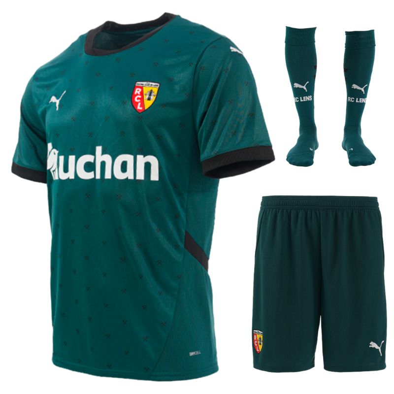 Maillot Kit Enfant RC Lens Exterieur 2024 2025 | Foot Sport