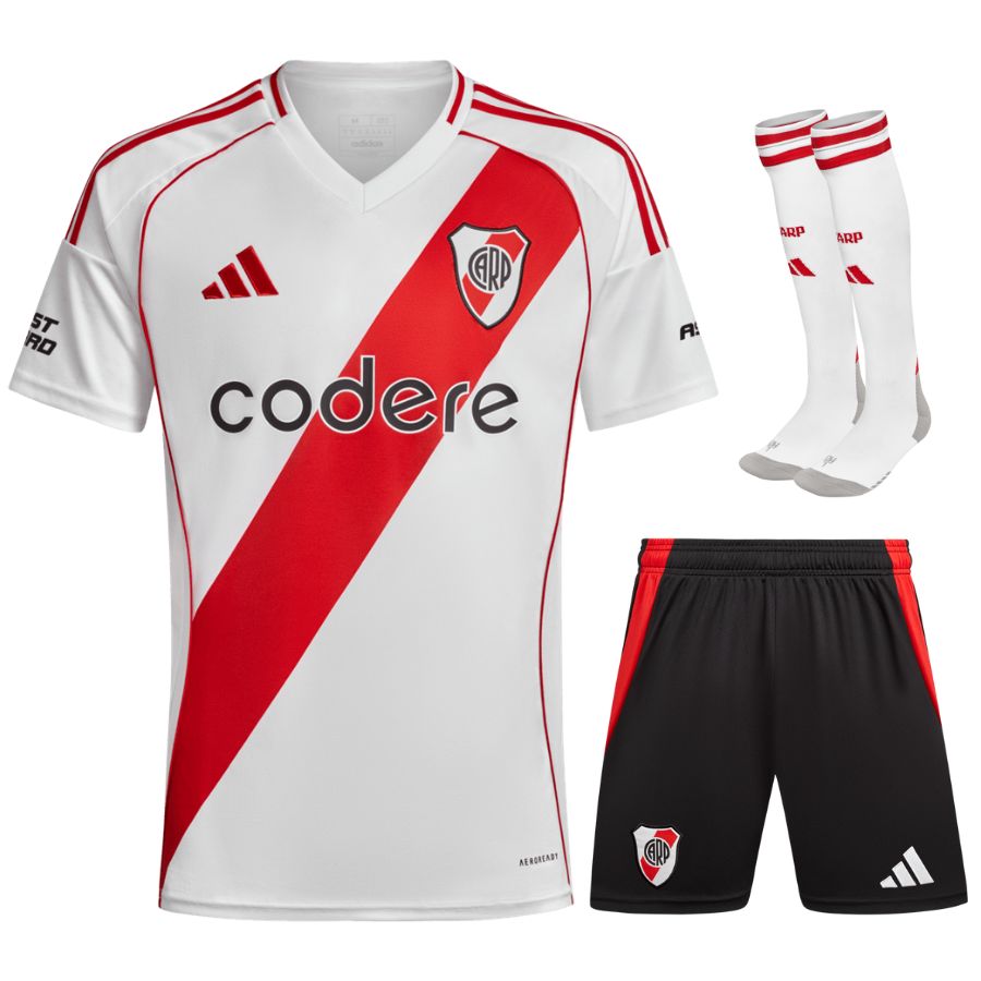 Maillot Kit Enfant River Plate Domicile 2024 2025 | Foot Sport