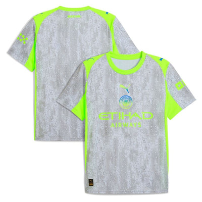 Maillot Manchester City Homme Third 2025 2026 Gris | Foot Sport