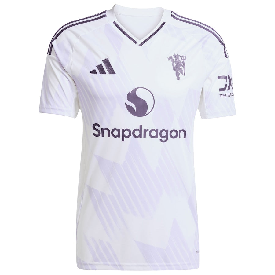 Maillot Manchester United Exterieur Homme 2025 2026 Blanc | Foot Sport