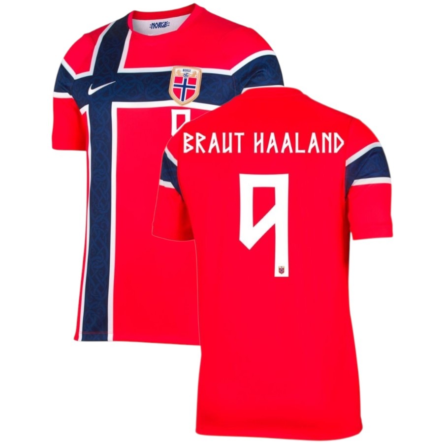 Maillot Norvege Haaland Homme Domicile 2026 2027