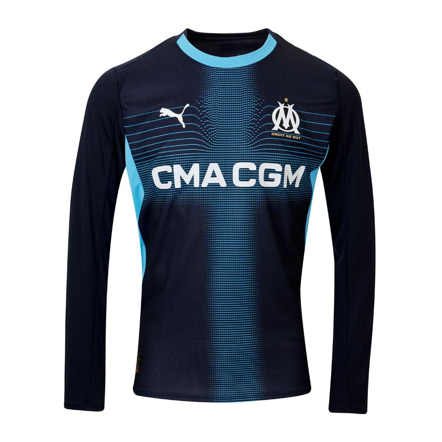 Maillot Marseille OM Exterieur Manches Longues Homme 2025 2026 | Foot Sport