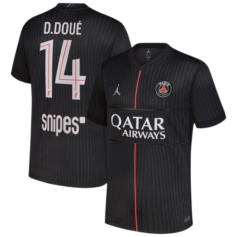Maillot PSG Fourth D.Doué 2025 2026 Homme