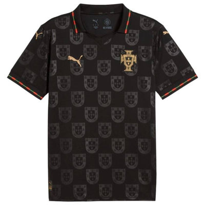 Maillot Portugal Enfant Kit 2026 2027 Edition Speciale Noir